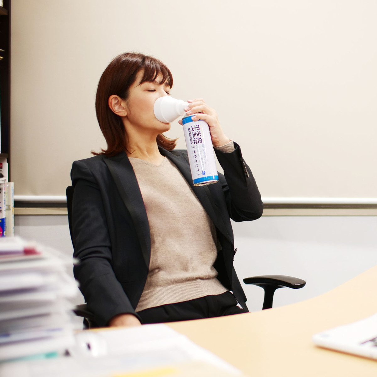 酸素缶 集中力アップ・疲れた体に