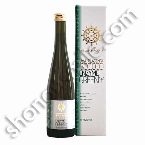 インティウマプラセンタ エンザイムグリーン 300000 500ml